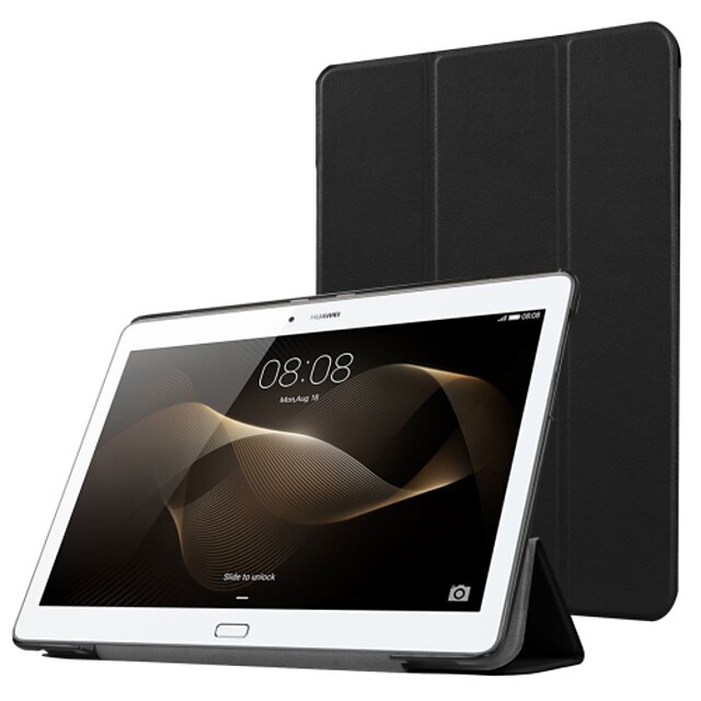  Capinha Para Huawei Huawei MediaPad M2 10.0(M2-A01W, M2-A01L) Capa Proteção Completa / Tablet Cases Sólido Rígida PU Leather