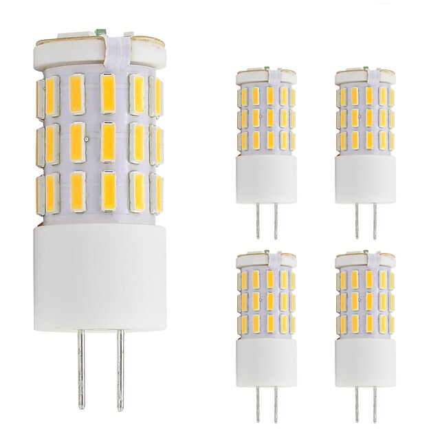  3W G4 أضواء LED Bi Pin T 42 الأضواء مصلحة الارصاد الجوية 4014 أبيض دافئ أبيض كول 260lm 2800-3500;5000-6500K AC/DC 12V 