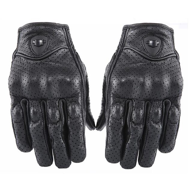  RUIGI Motorcycle Gloves Four Seasons Riding Knight Motorcycle Sheepskin Gloves Men And Women Racing Gloves Touchable Screen