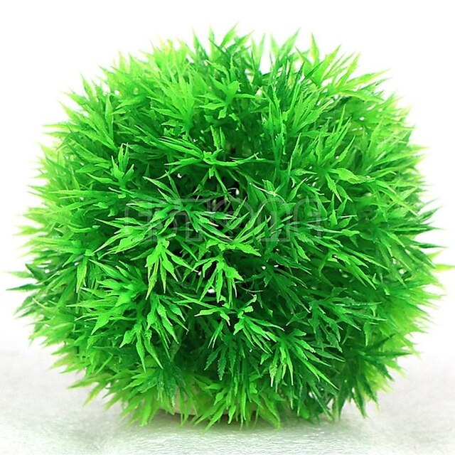 Toys & Hobbies Pet Supplies | Fish Tank Aquarium Decoration Fish Bowl Waterplant Artificial Plants Green Plastic 6/10 cm - BV952