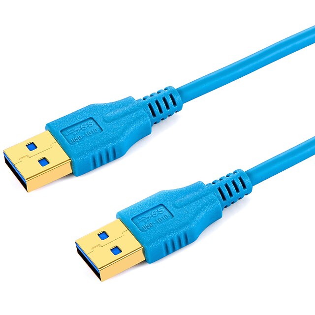 USB 3.0 Câble, USB 3.0 to USB 3.0 Câble Male Male 1.8m (6Ft) de