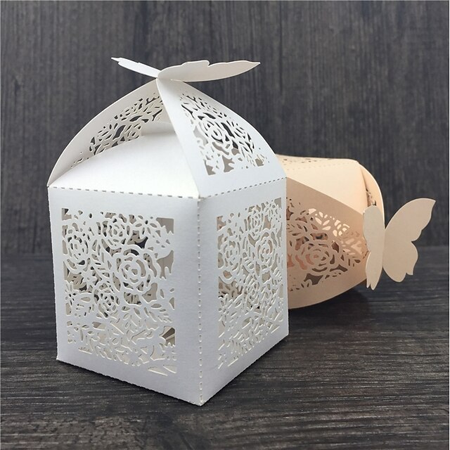  Papel perlado Soporte para regalo  con Diseño Cajas de regalos - 50