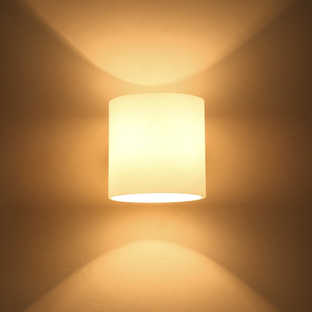  Noord-europa moderne glazen wandlampen hout art deco woonkamer eetkamer hal wandkandelaar