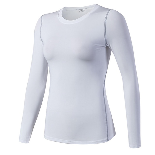 Sports & Outdoors Running, Jogging & Walking | YUERLIAN Womens Long Sleeve Compression Shirt Running Base Layer Sweatshirt Base 