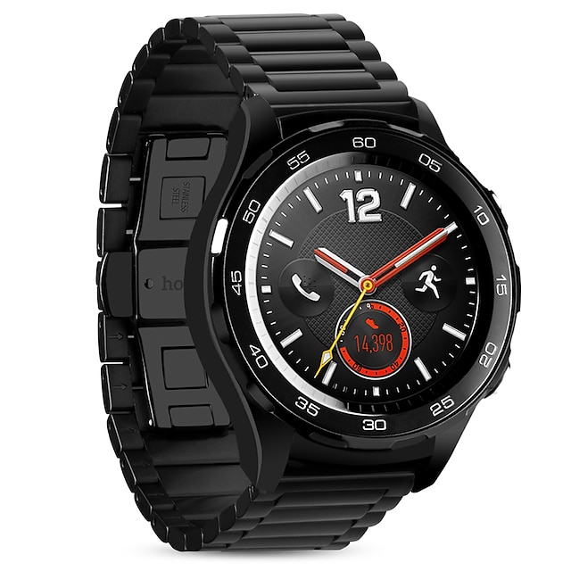  時計バンド のために Huawei Watch 2 Huawei バタフライバックル ステンレス リストストラップ