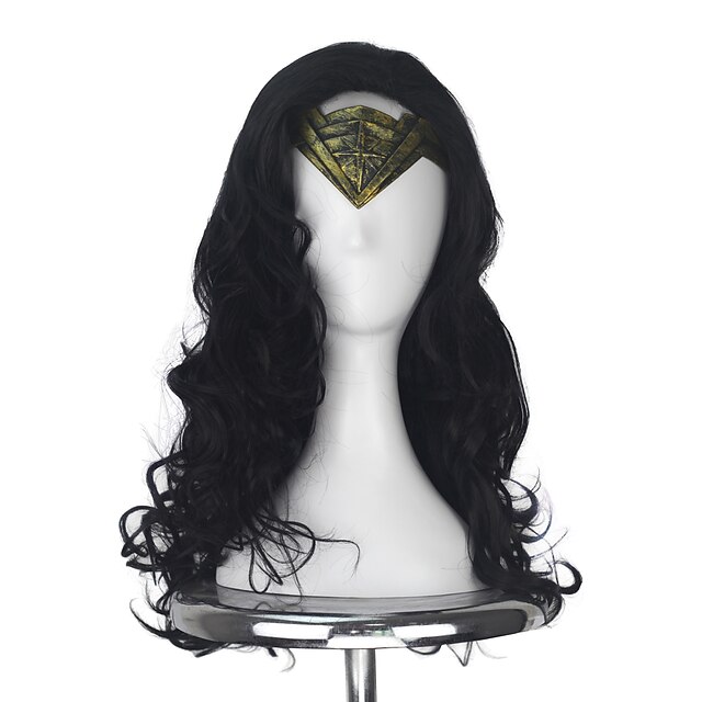  Super Heroes Cosplay Diane Cosplay Wigs Women's 60 inch Heat Resistant Fiber Anime Wig / Headwear / Headwear