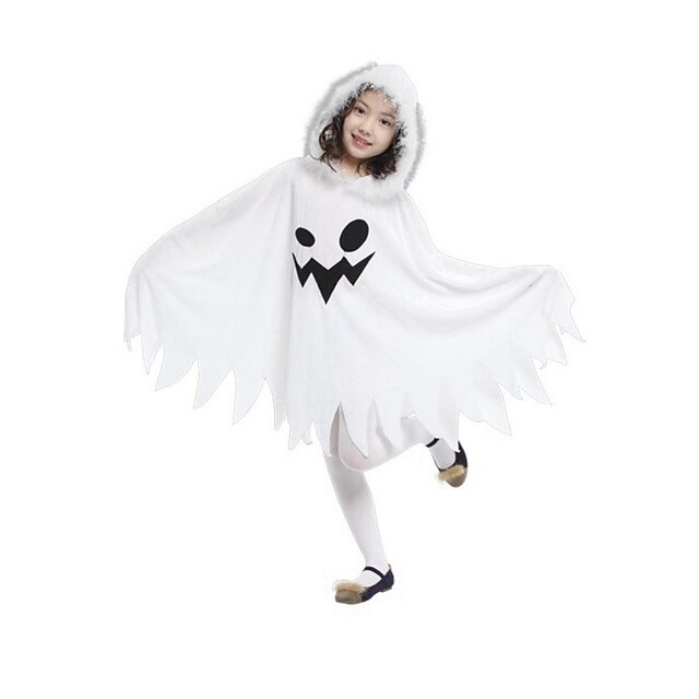  Geist Cosplay Kleid Cosplay Kostüme Haloween Figuren Kinder Mädchen Urlaubskleid Halloween Karneval Fest / Feiertage Elastan Tactel Weiblich Einfach Karneval Kostüme Vintage