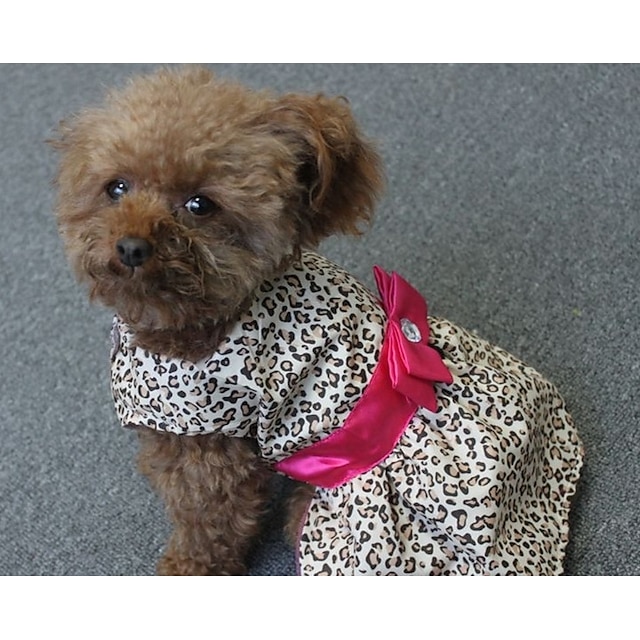  Dog Dress Stripes Casual / Daily Dog Clothes Puppy Clothes Dog Outfits Costume for Girl and Boy Dog Polyester XS S M L XL XXL