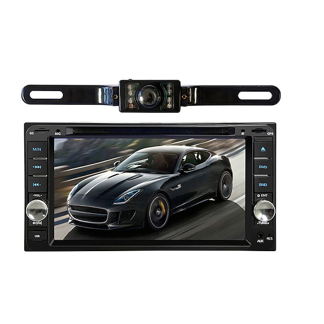  7 inch 2 DIN Built-in Bluetooth / Volume Control / Memory Storage for universal / Toyota Support / 3D Interface / Sounds / Multi-function / SD / USB Support / Mp3