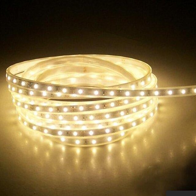  4m 240 LED 5050 SMD 温白色 / ホワイト / ブルー 防水 220 V / ＃ / IP65