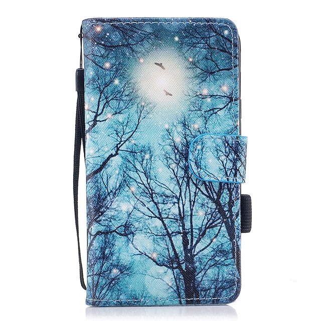  Case For Samsung Galaxy J5 (2017) / J5 (2016) / J3 (2017) Wallet / Card Holder / with Stand Full Body Cases Tree Hard PU Leather