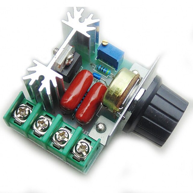  PWM AC Motor Speed Control Controller 2000W Adjustable Voltage Regula