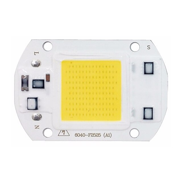  1個 COB 光る アルミ LEDチップ DIY LEDフラッドライトスポットライト用 30 W