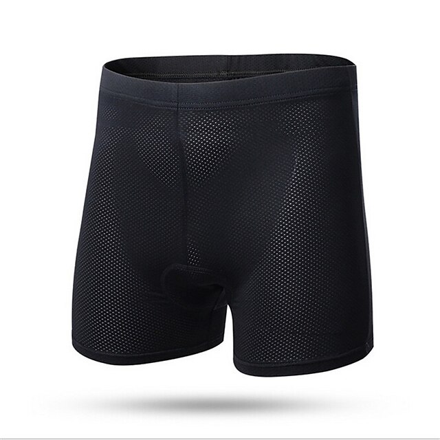  WEST BIKING® Homme Sous Vetement Sous Short Velo Cyclisme Vélo Cuissard  / Short Shorts Sous-vêtements Shorts Rembourrés La peau 3 densités Des sports Polyester Noir Vélo Route Vêtement Tenue