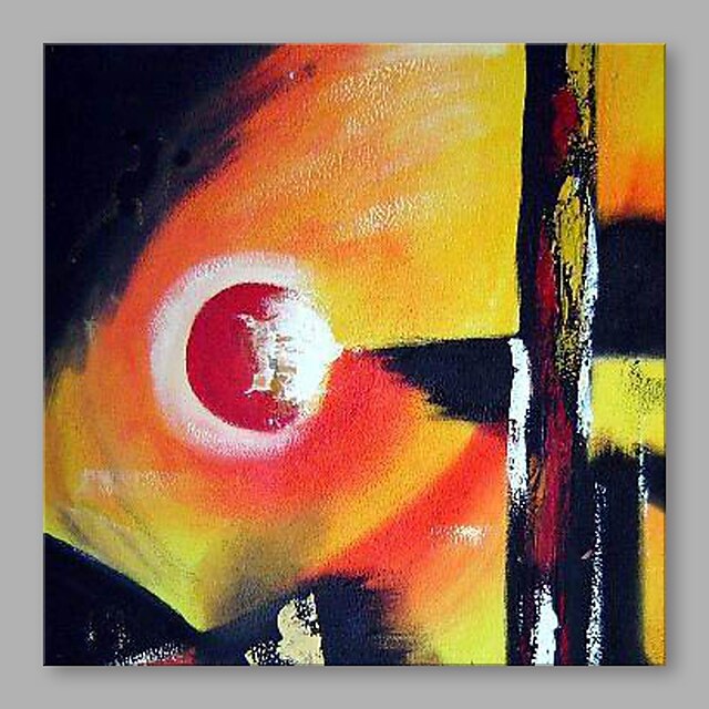  Oil Painting Hand Painted - Abstract Artistic Canvas / Stretched Canvas