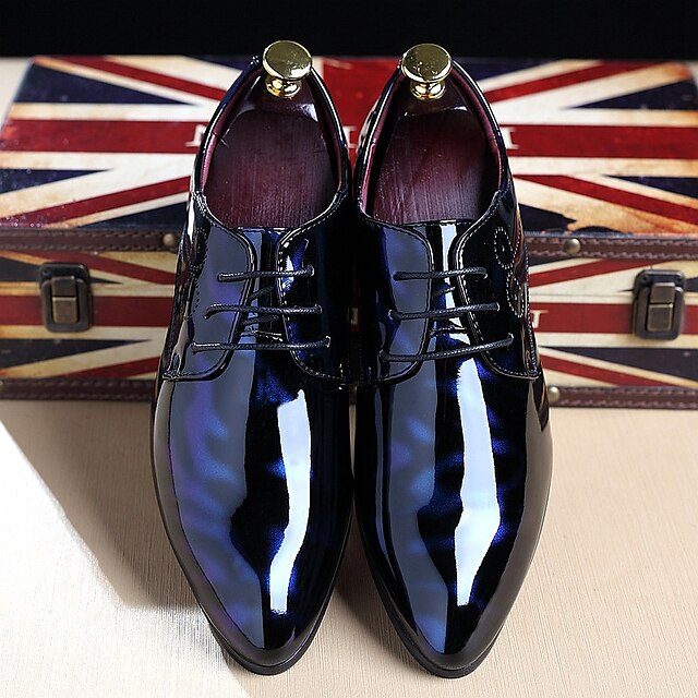 Men's Oxfords Derby Shoes Dress Shoes Business Classic British ...