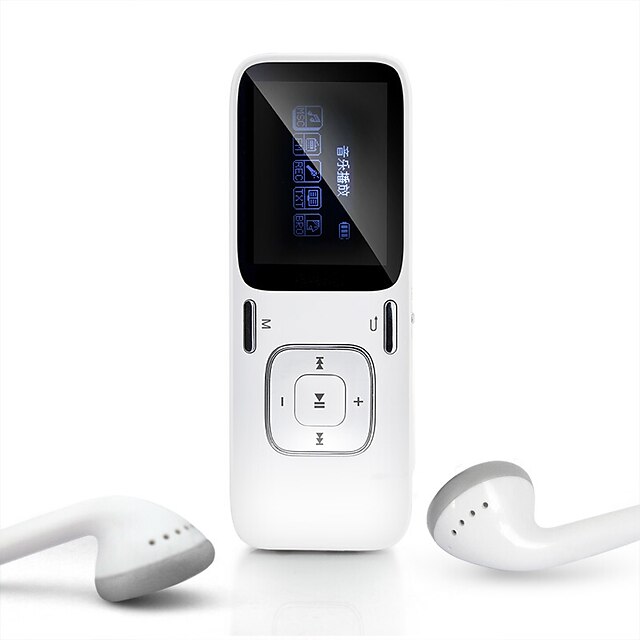  MP3Player8GB 3.5mm Ljuduttag TF-kort 32GBdigital music playerKnapp