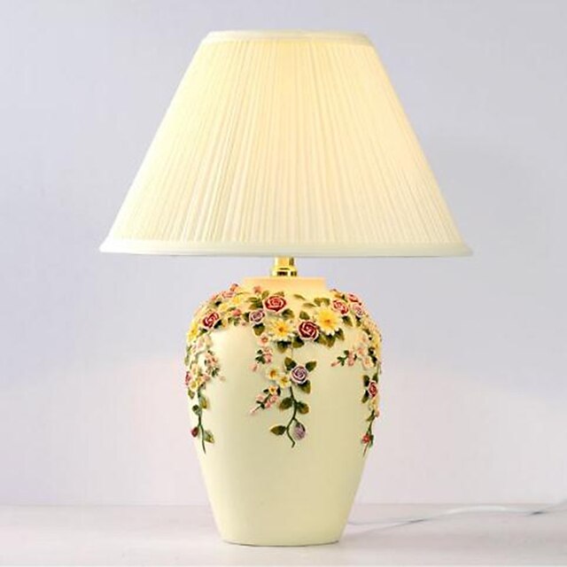  Asztali lámpa Szemvédelem / Dekoratív Kortárs / Virágos Kompatibilitás Gyanta 220-240 V