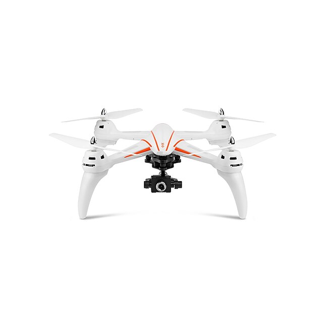  RC Drone WLtoys Q696-E 4 Kanal 2.4G Med HD-kamera 2.0MP Fjernstyrt quadkopter LED Lys / Hodeløs Modus / Flyvning Med 360 Graders Flipp Fjernstyrt Quadkopter / Fjernkontroll / Kamera / Sveve / Sveve