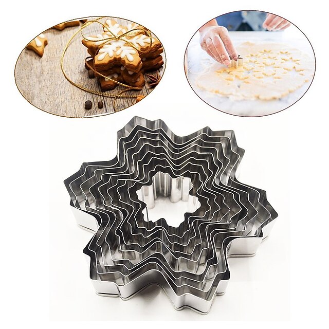  1set süteményformákba Sütés eszköz Rozsamentes acél + A ragú ABS Mindennapokra