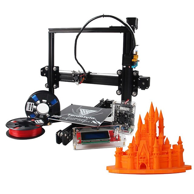  Tevo Tarantula Prusa I3 3D Printer DIY Kit Aluminum Frames Dual Extruder Large Printing Size With Large Heat Bed And 8GB SD Card