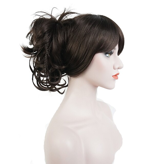  Ponytails / Hair Piece Synthetic Hair Hair Piece Hair Extension Straight / Classic Daily