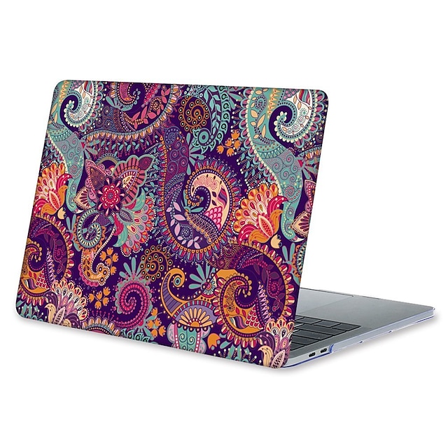  MacBook Etui Mandala-mønster / Blomst TPU / PVC for MacBook Air 11-tommer / MacBook Pro 13