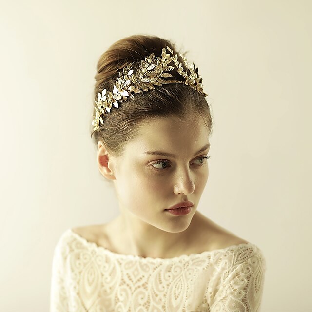  Imitation Pearl / Alloy Tiaras / Headbands with 1 Wedding / Special Occasion / Anniversary Headpiece