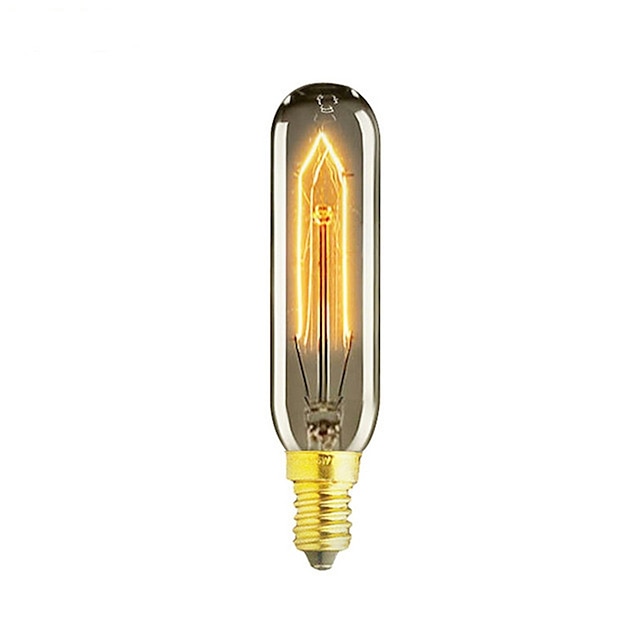  1pc 40 W E14 T10 Warm White 2300 k Retro / Dimmable / Decorative Incandescent Vintage Edison Light Bulb 220-240 V