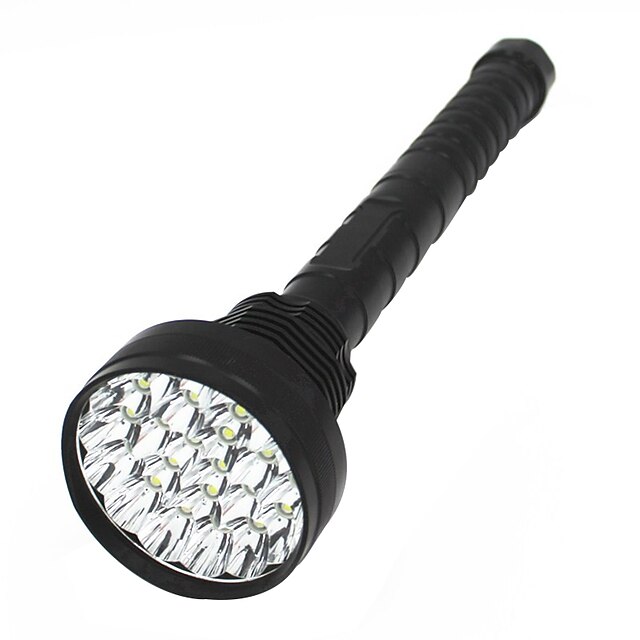  ANOWL LED懐中電灯 11000 lm LED LED 24 エミッタ 5 照明モード パータブル 耐久性 キャンプ / ハイキング / ケイビング 警察 / 軍隊 狩猟 / アルミニウム合金 / 5(高>中>低>点滅> SOS) / IPX-4