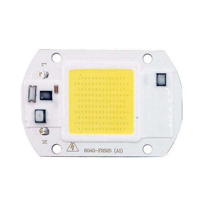  1pc 20W COB LED Chip for DIY Floodlight Spotlight 220V AC Cold White Warm White 1pc