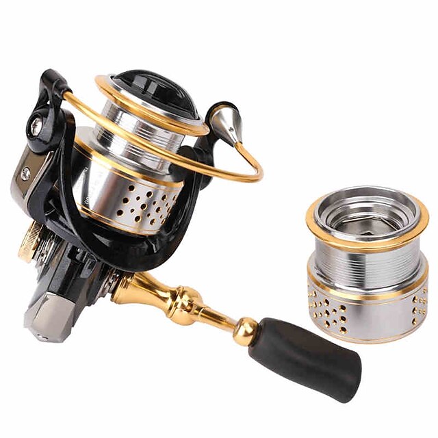  Fishing Reel Spinning Reel 5.2:1 Gear Ratio+9 Ball Bearings Hand Orientation Exchangable Spinning / Freshwater Fishing / Carp Fishing - FengShang2000 / Carbon Fiber / Lure Fishing