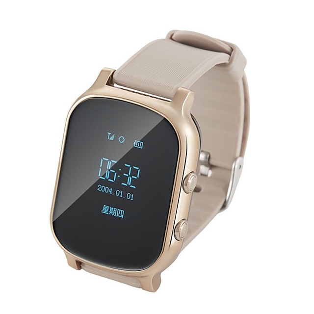  T58 Smart Watch Bluetooth Поддержка фитнес-трекер Уведомить / монитор сердечного ритма Встроенный GPS спортивные SmartWatch совместимы с телефонами Iphone / Samsung / Android
