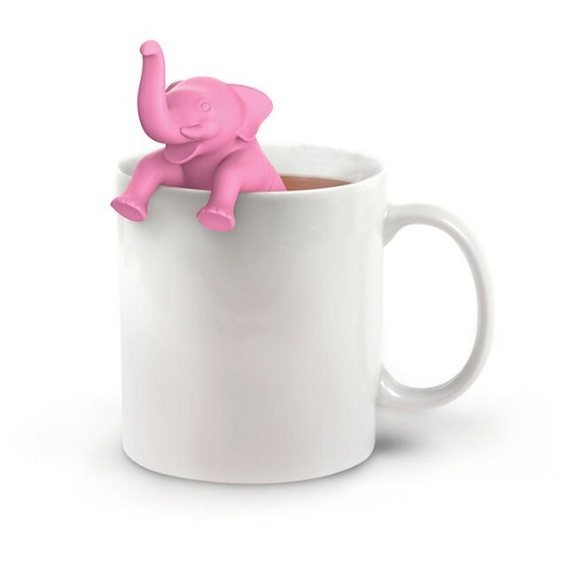  Szilikon Kreatív Konyha Gadget Tea Elefánt 1db Szűrők Tea szűrő / Ajándék / Napi