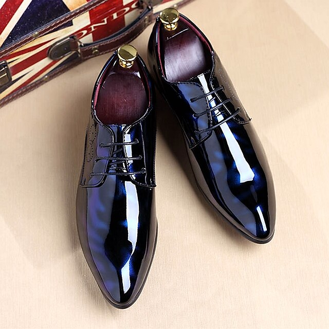 Men's Oxfords Derby Shoes Dress Shoes Business Classic British ...