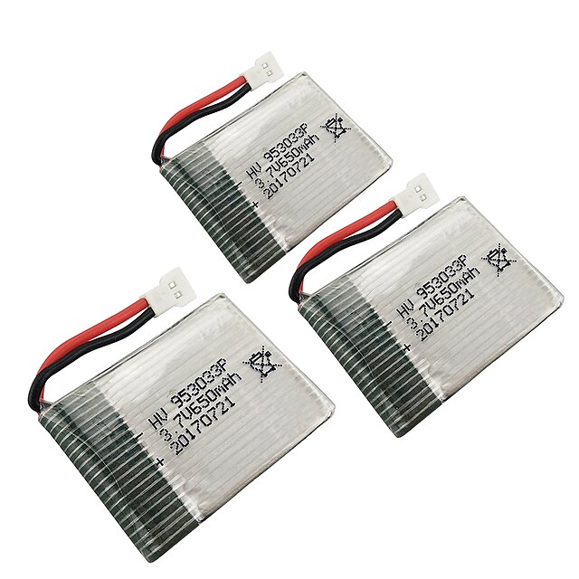  X8TW 3 Peças Bateria Geral / RC Quadrotor Geral / RC Quadrotor -