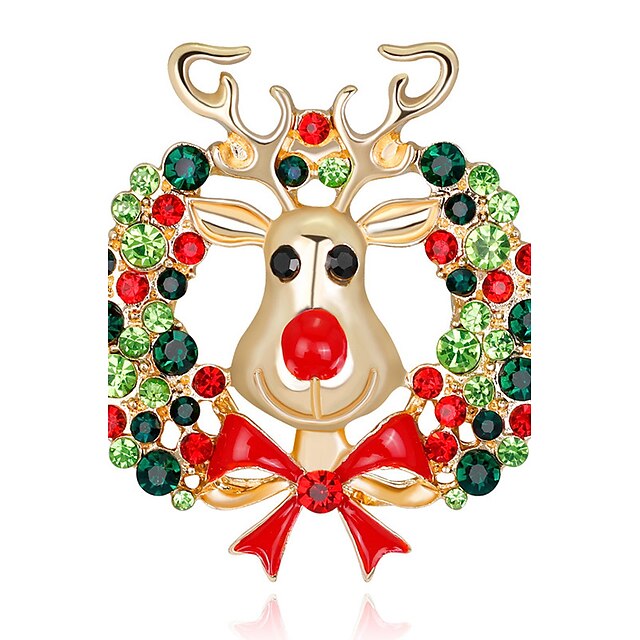  Women's Brooches Ladies Fashion Brooch Jewelry Assorted Color For Christmas Gift