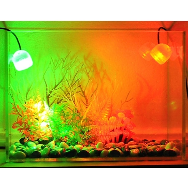  Acuario pecera sumergible led proyector iluminación lámpara subacuática