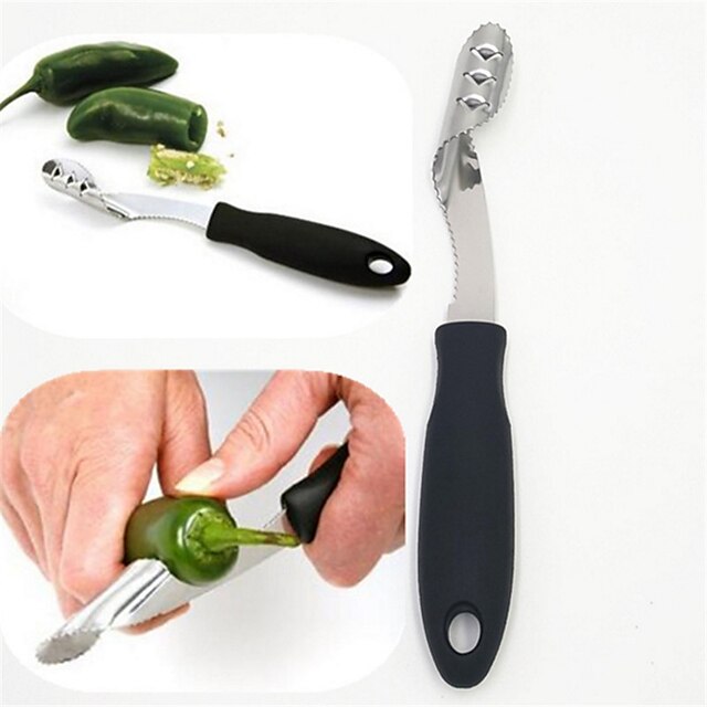  Stainless Steel Chili Corer Tomato Pepper JalapenoKitchen Cooking Tools