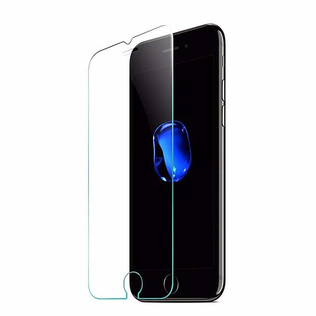  Protetor de Tela para iPhone 7 Vidro Temperado 1 Pça. Protetor de Tela Frontal Alta Definição (HD) / Borda Arredondada 2.5D / Ultra Fino