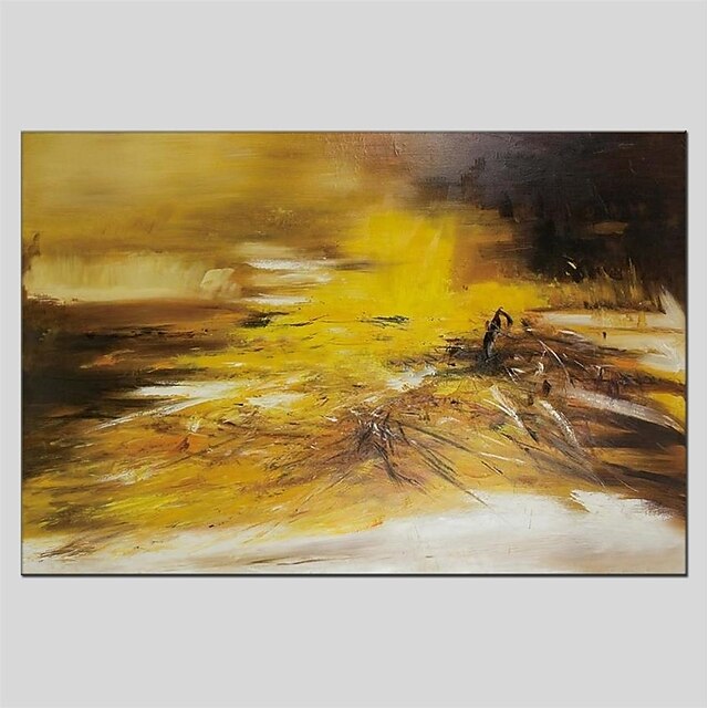 Oil Painting Hand Painted - Abstract Abstract Stretched Canvas
