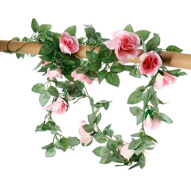  Artificial Flowers 1 Branch Modern Style Roses Tabletop Flower