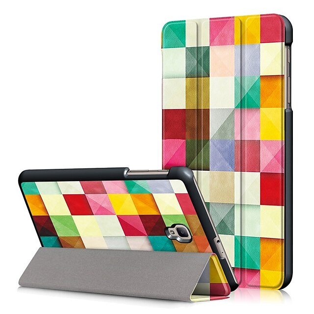  Case For Samsung Galaxy Tab A 8.0 (2017) Full Body Cases / Tablet Cases Geometric Pattern Hard PU Leather