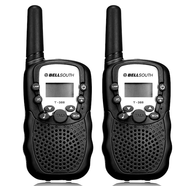  BELLSOUTH T388 Handheld 2 Piece T-388 3-5KM 22 FRS and GMRS UHF Radio for Child Walkie Talkie Two Way Radio Intercom