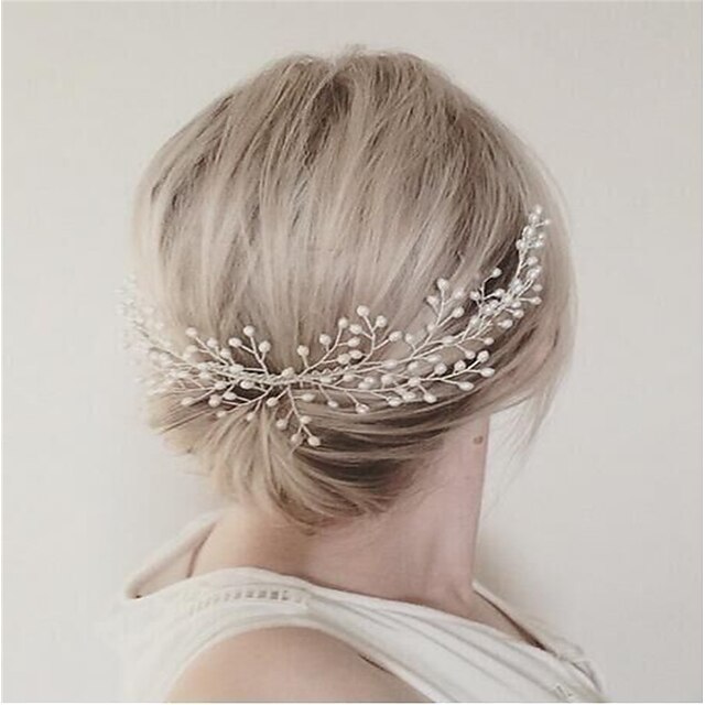  Imitation Pearl / Alloy Hair Combs / Headwear with Floral 1pc Wedding / Special Occasion / Party / Evening Headpiece