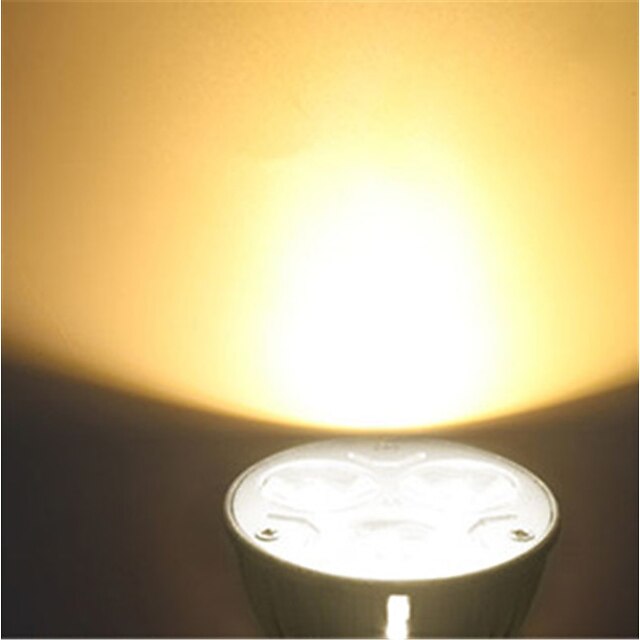  10pcs 3 W LED Spotlight 250 lm MR16 3 LED Beads High Power LED Decorative Warm White Cold White / RoHS / CE Certified