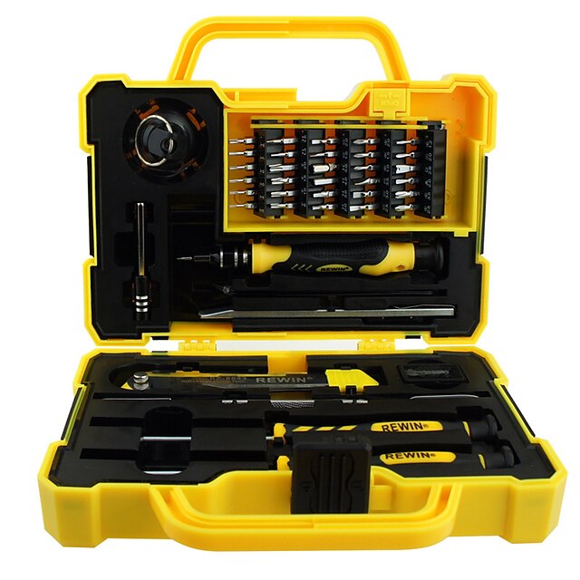  rewin® 43pcs instrument profesional șurubelniță electrice set pentru acasă, folosind