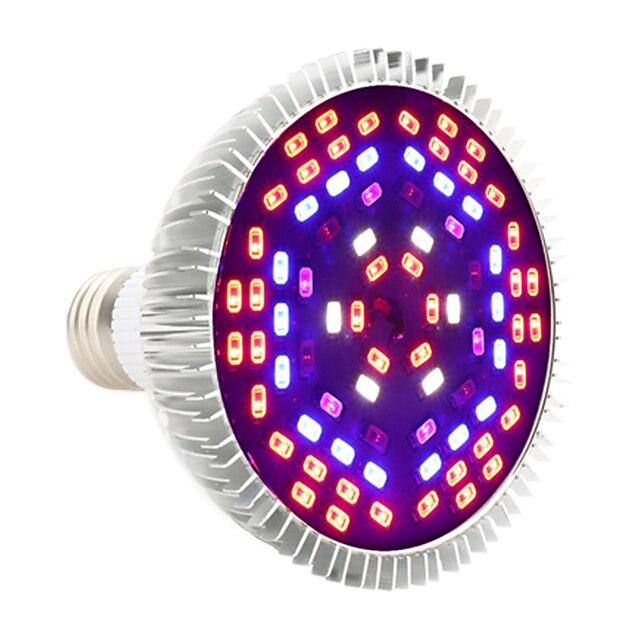  YWXLIGHT® 1pc 12 W Growing Light Bulb 1050-1150 lm E27 PAR30 78 LED Beads SMD 5730 Decorative Purple 85-265 V