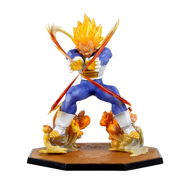  Figuras de Ação Anime Inspirado por Dragon ball Vegeta PVC 15 cm CM modelo Brinquedos Boneca de Brinquedo