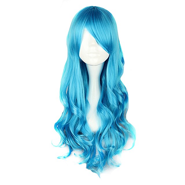  Blekemiddel Nelliel Tu Cosplay-parykker Dame 28 tommers Varmeresistent Fiber Anime Wig